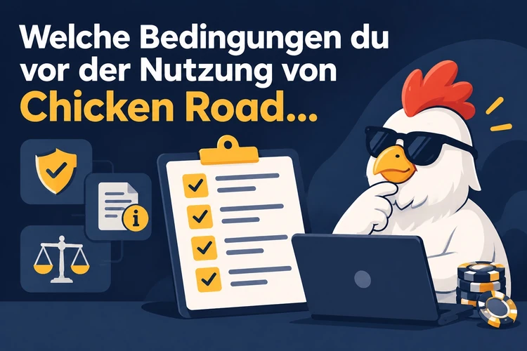 Welche Bedingungen du vor der Nutzung von Chicken Road prüfen solltest